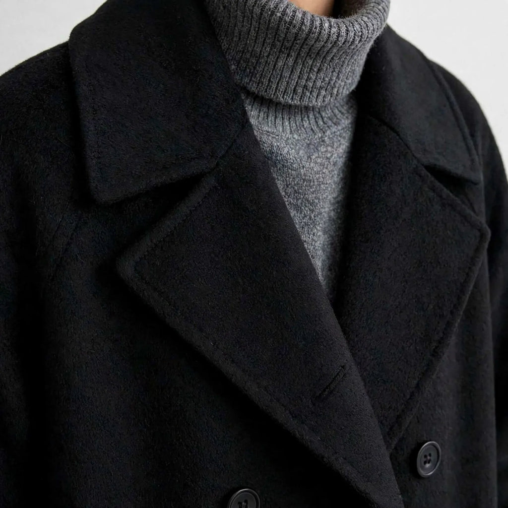Althara - Women's Long Double Breasted Coat