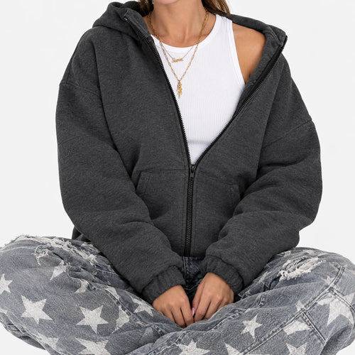 Arvada - Casual Zip-Up Fleece Jacket