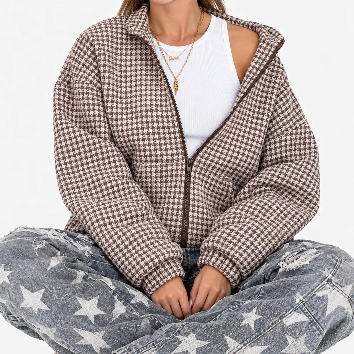Arvada - Casual Zip-Up Fleece Jacket