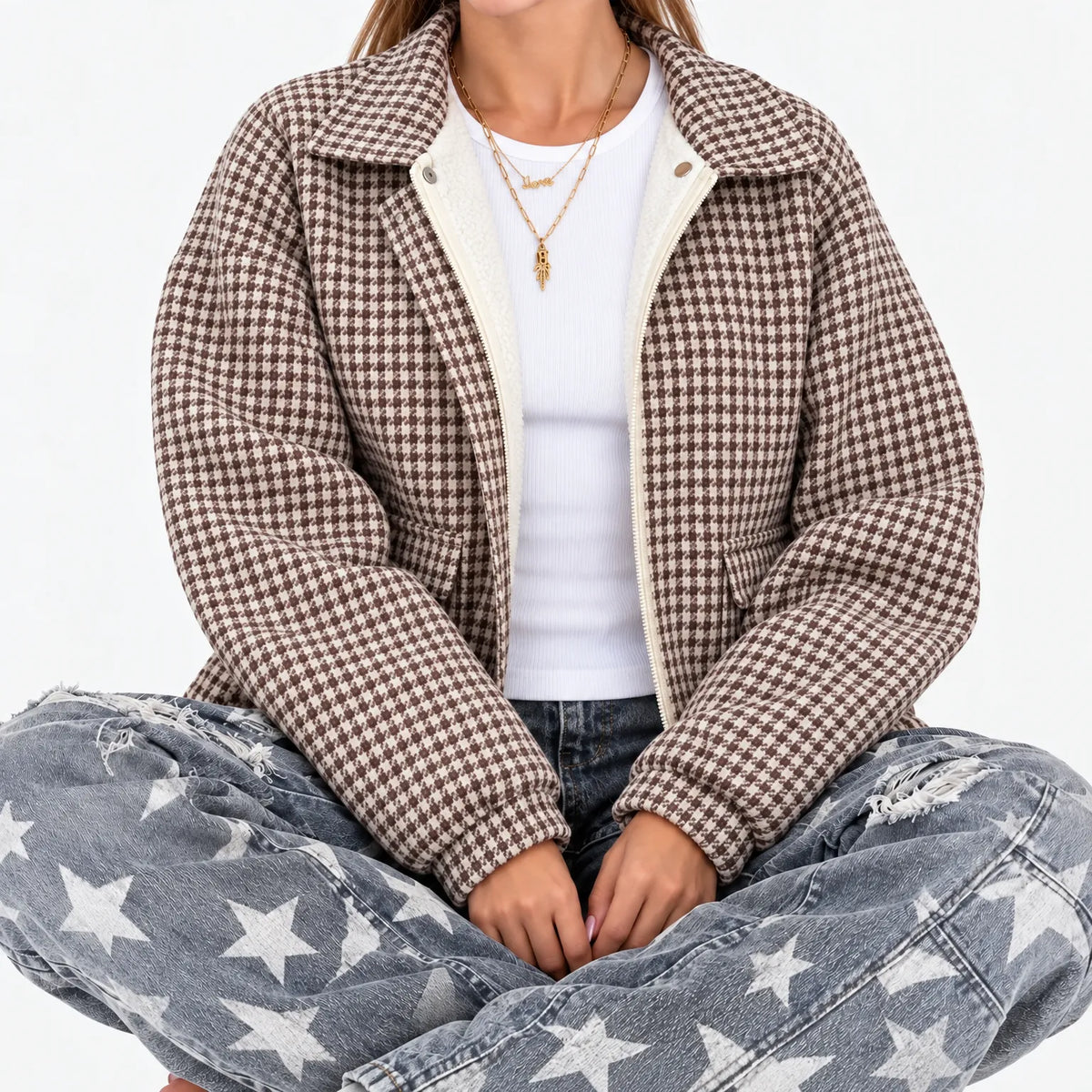 Arvada - Casual Zip-Up Fleece Jacket