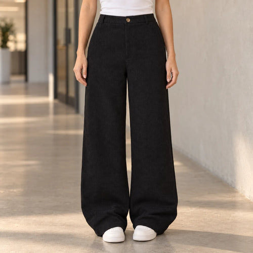 Bexton - Petite Straight Leg Casual Trousers