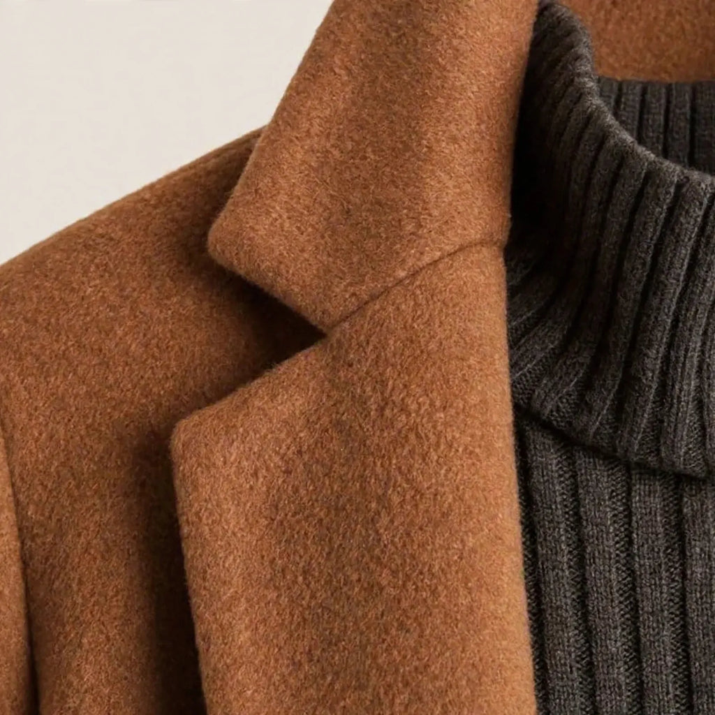 Bremley - Long Open Front Tailored Duster Coat