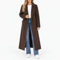 Brexlo - Double Breasted Long Tailored Coat