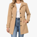 Bryton - Fitted Double Breasted Trench Coat