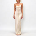 Dorythe - Sleeveless Cowl Neck Maxi Dress
