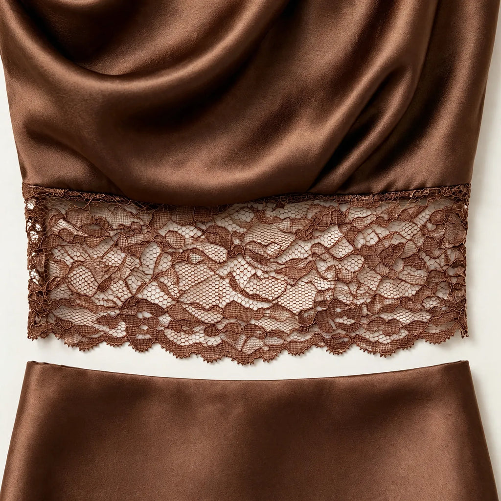 Drapina - Asymmetric Draped Top Co-Ord Set