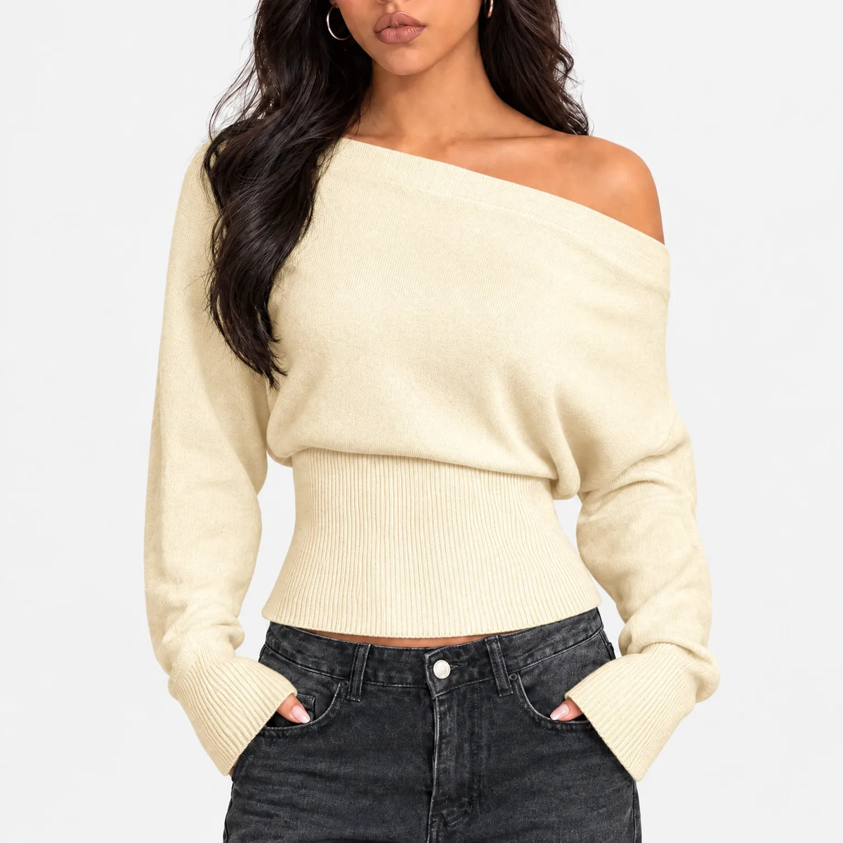 Drovic - Petite Off The Shoulder Jumper