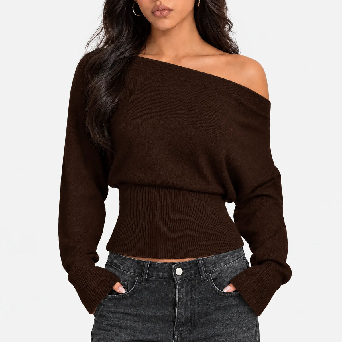 Drovic - Petite Off The Shoulder Jumper