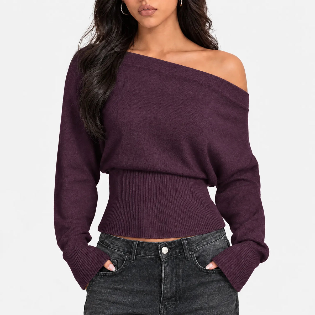 Drovic - Petite Off The Shoulder Jumper