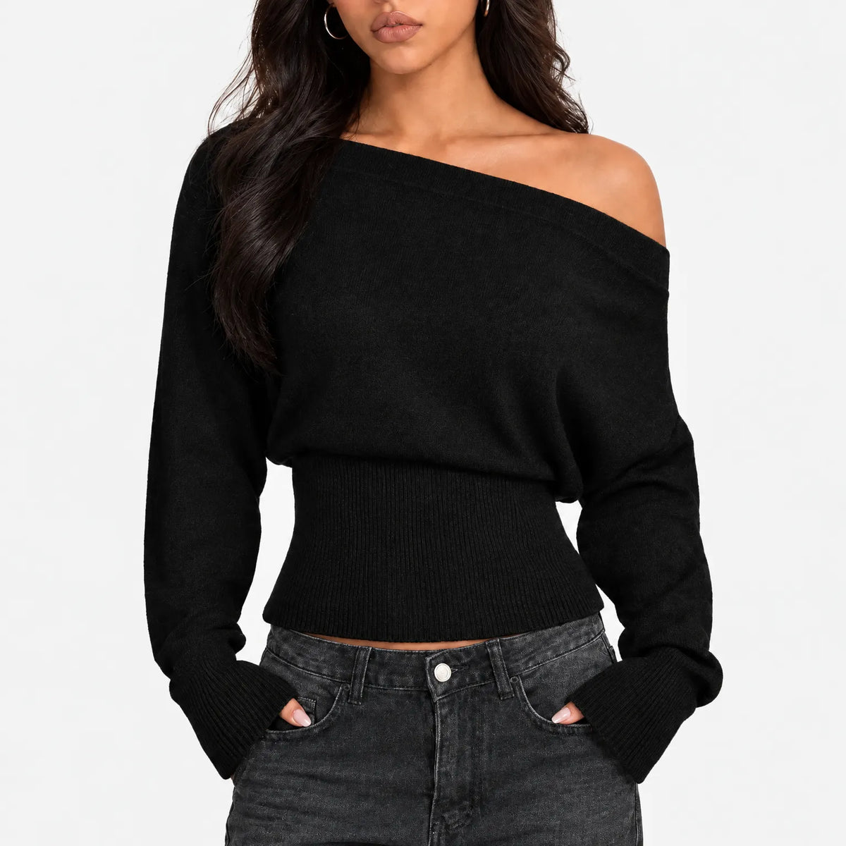Drovic - Petite Off The Shoulder Jumper