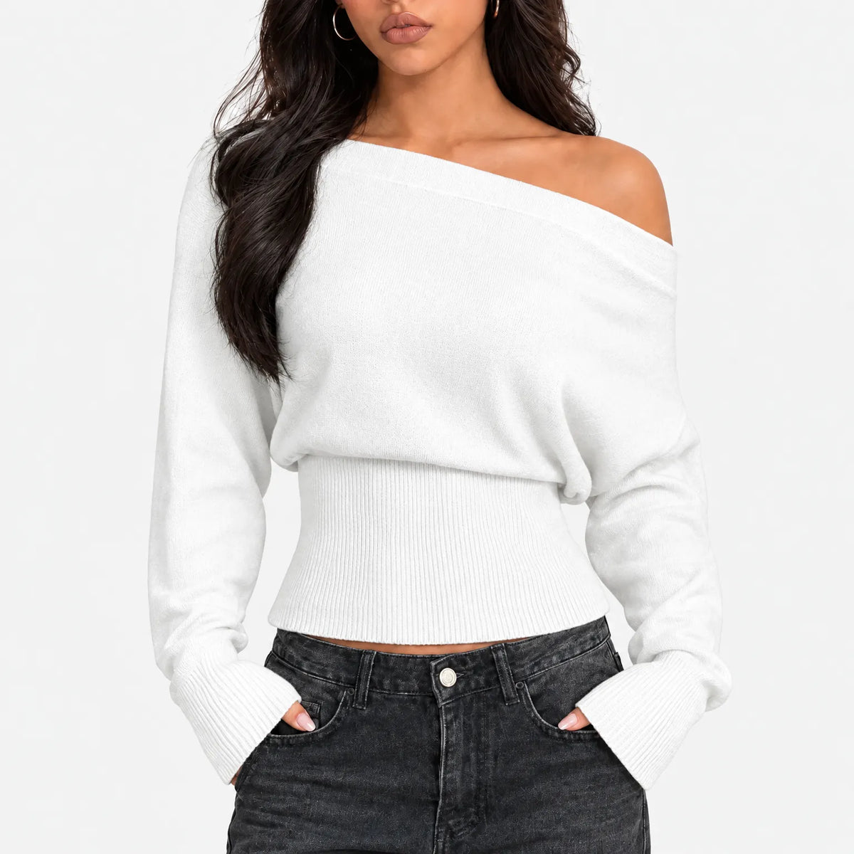 Drovic - Petite Off The Shoulder Jumper