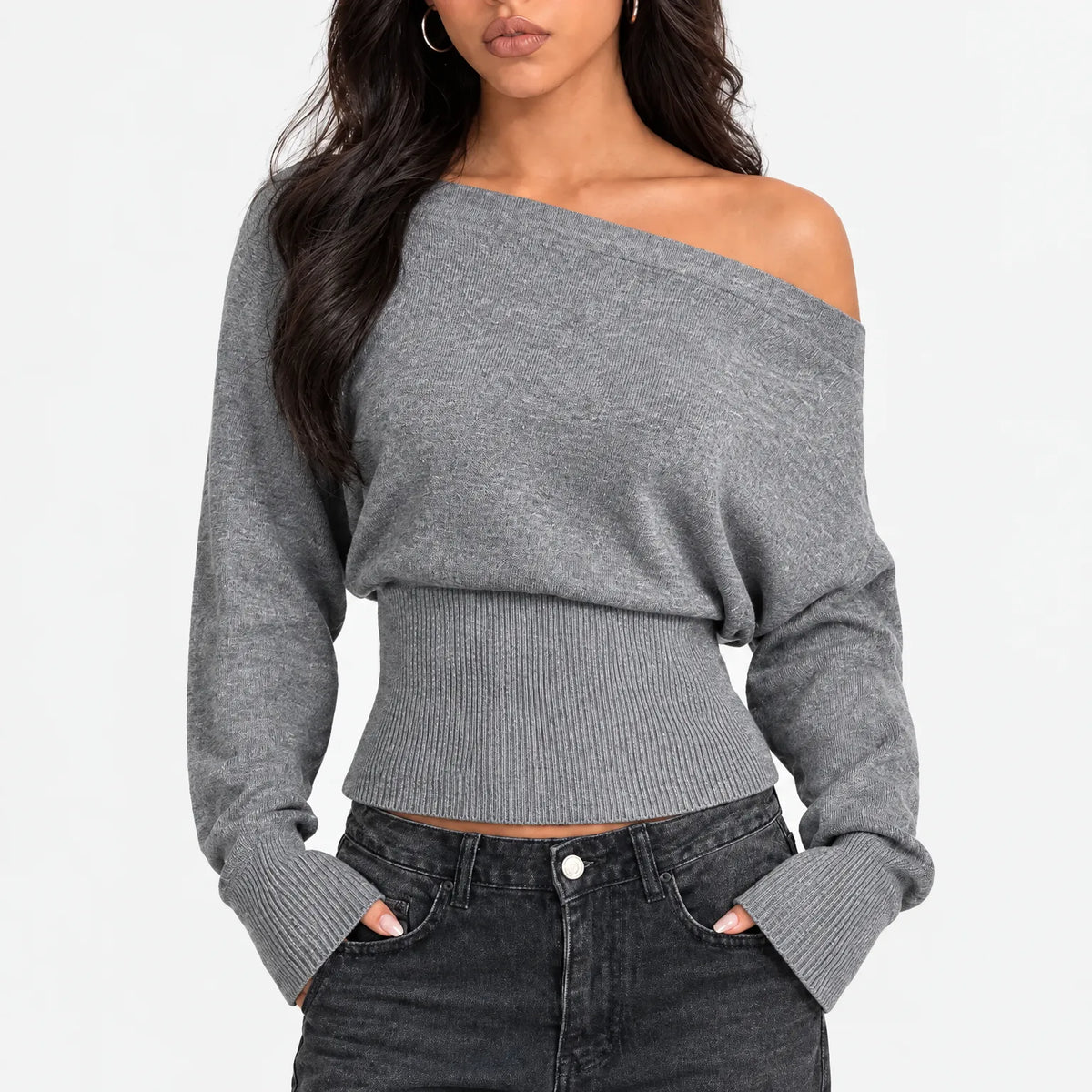 Drovic - Petite Off The Shoulder Jumper