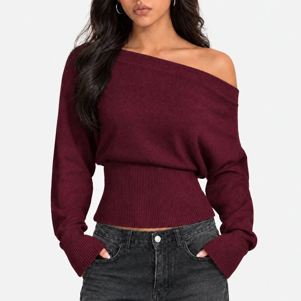 Drovic - Petite Off The Shoulder Jumper