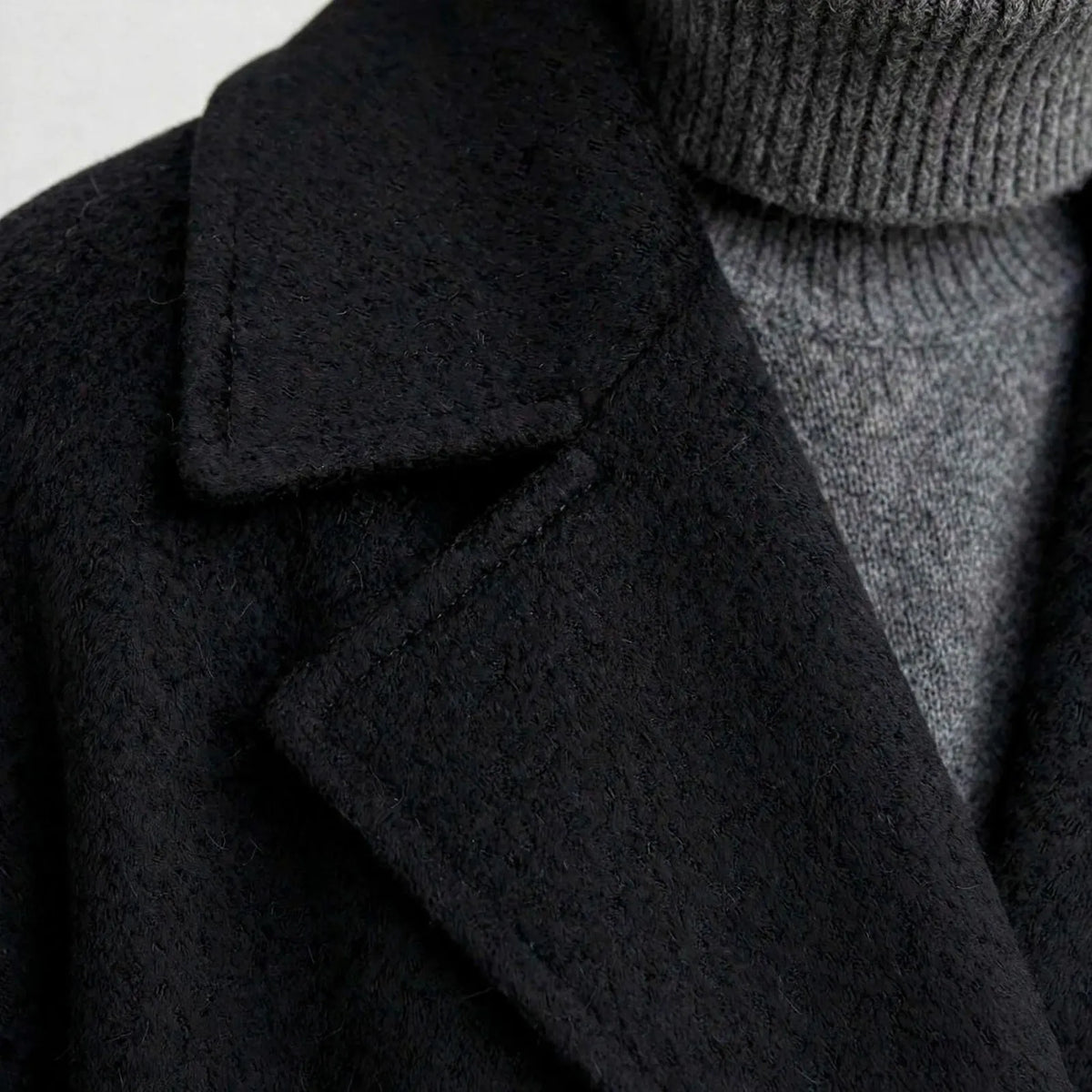 Kallio - Double Breasted Long Tailored Overcoat