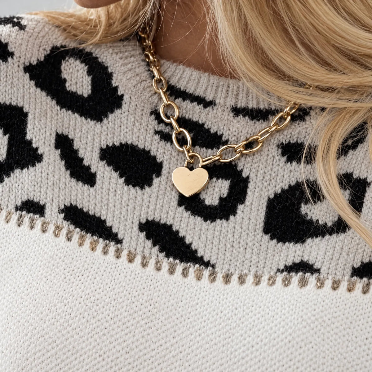 Kallista - Relaxed Crewneck Knit Jumper