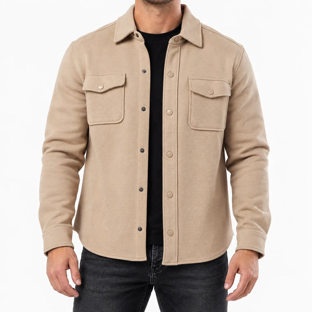 Kestran - Straight Cut Casual Utility Overshirt
