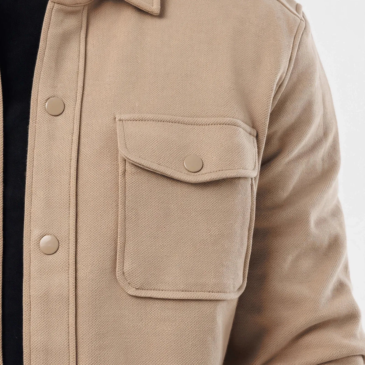 Kestran - Straight Cut Casual Utility Overshirt