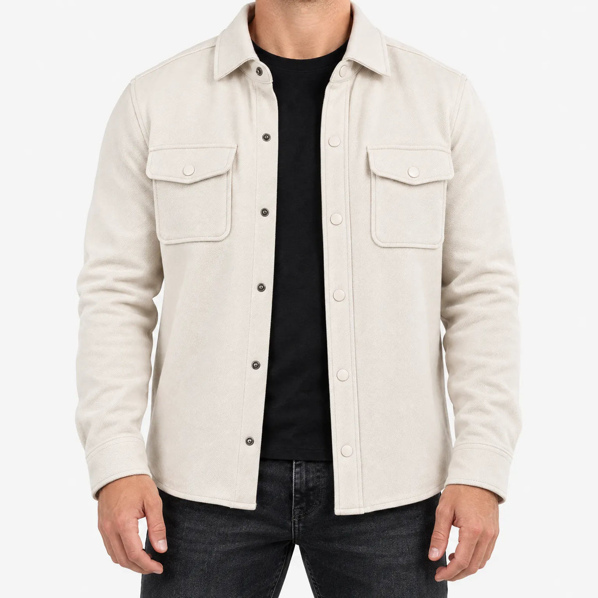 Kildare - Casual Long Sleeve Utility Overshirt