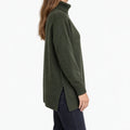 Kinturi - Relaxed Longline Turtleneck Knit Jumper