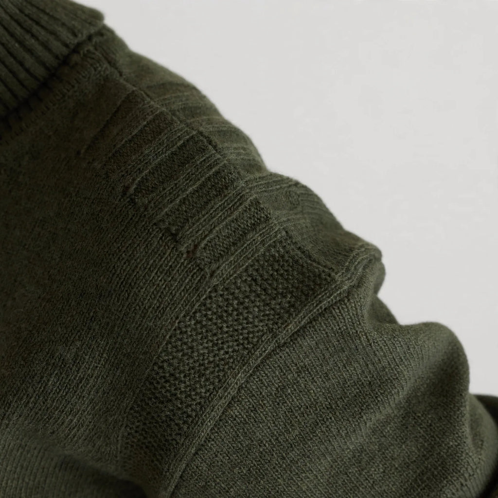 Kinturi - Relaxed Longline Turtleneck Knit Jumper
