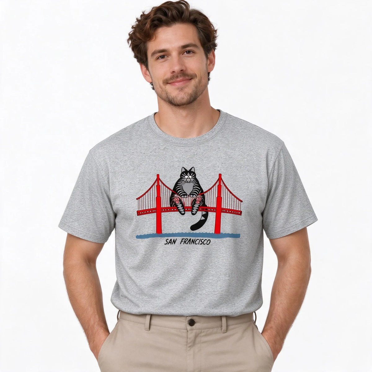 Kyntrel - Casual Printed Short Sleeve T-Shirt
