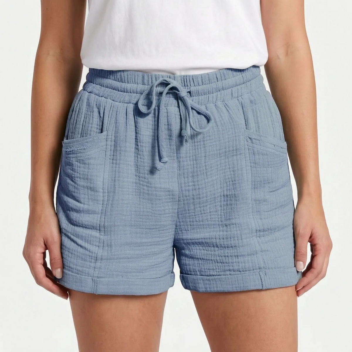 Lumina - Textured Summer Shorts