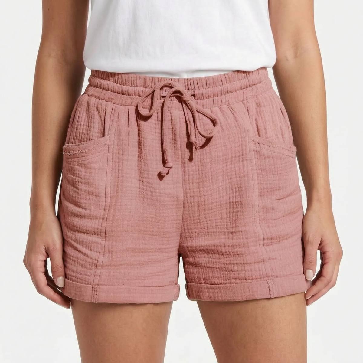 Lumina - Textured Summer Shorts
