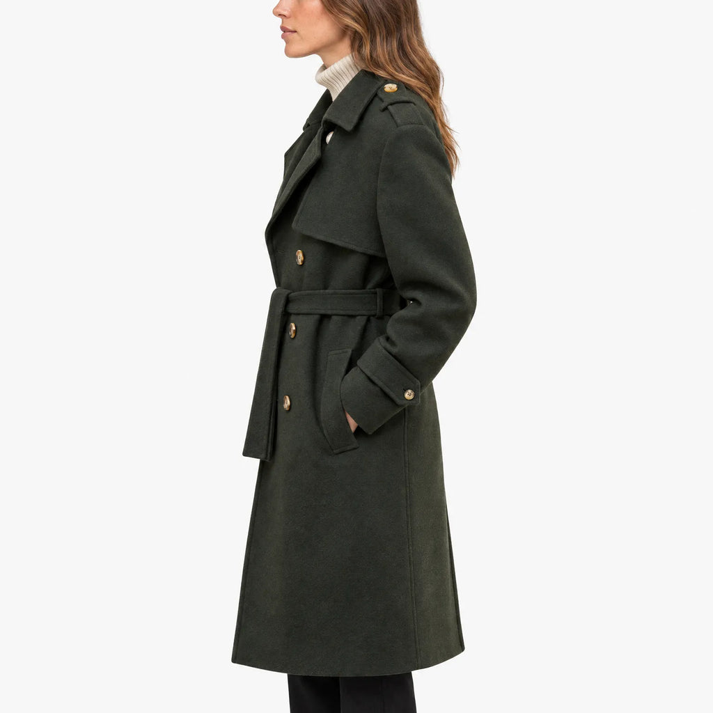 Mestrick - Long Double Breasted Trench Coat