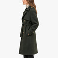 Mestrick - Long Double Breasted Trench Coat