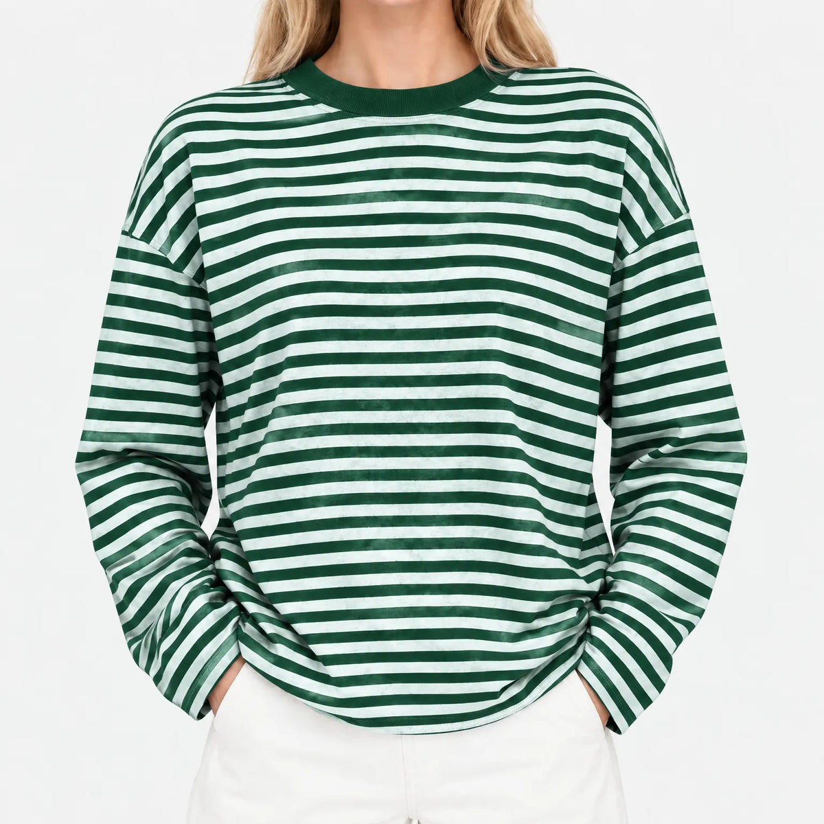 Nexen - Ladies Striped Long Sleeve Top