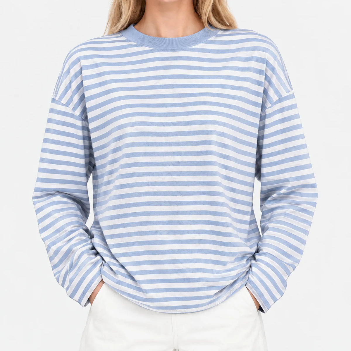 Nexen - Ladies Striped Long Sleeve Top