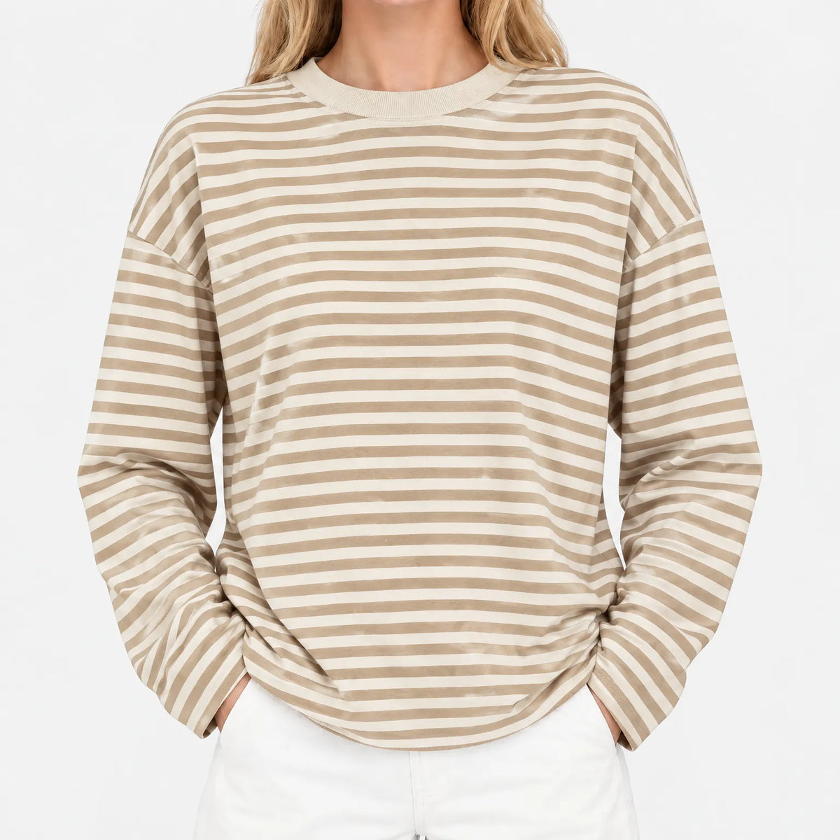 Nexen - Ladies Striped Long Sleeve Top