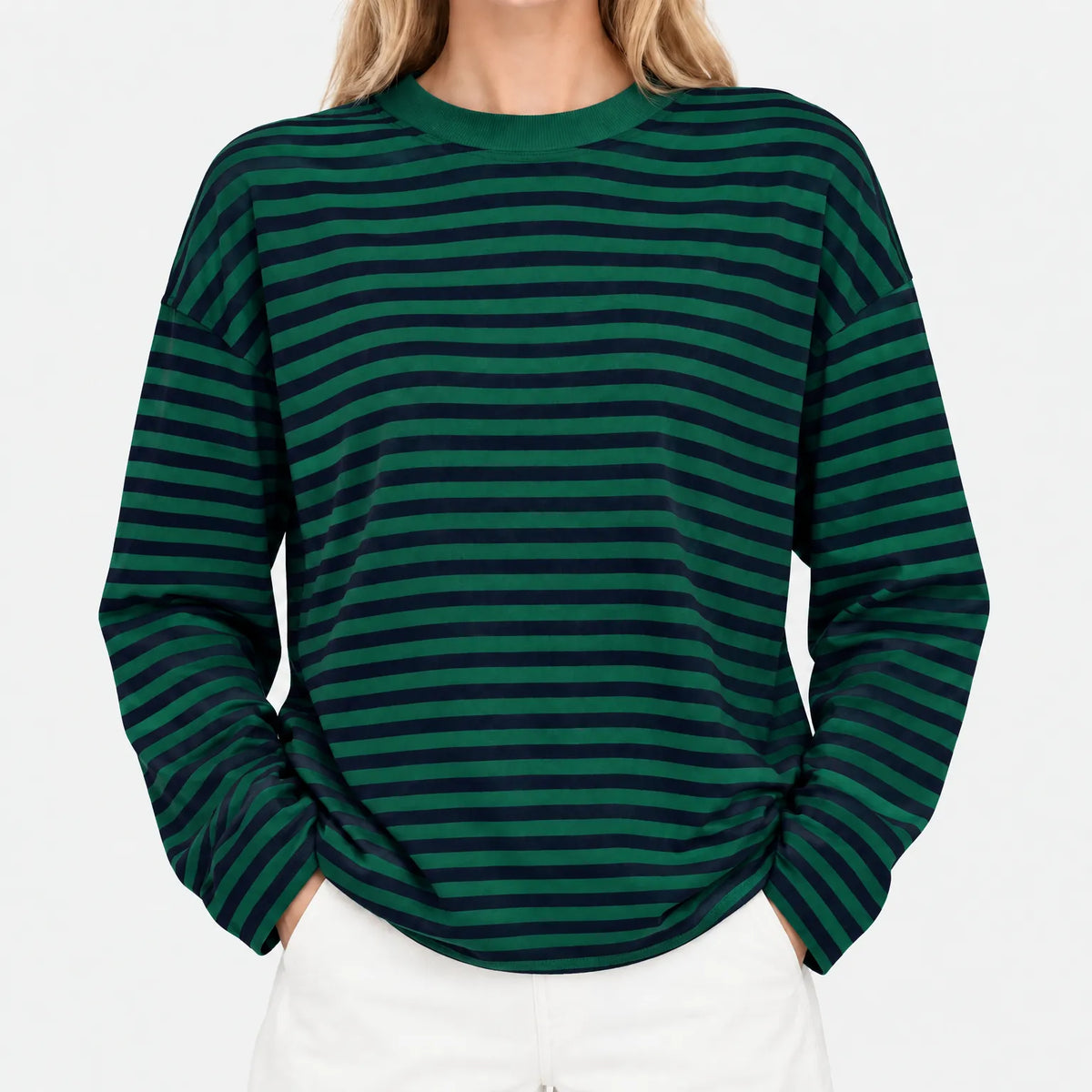 Nexen - Ladies Striped Long Sleeve Top