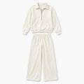 Novalia - Collared Half Zip Loungewear Set