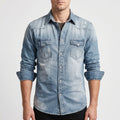 Oakhaven - Classic Washed Western Shirt