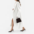 Ostenso - Long Double Breasted Women's Coat