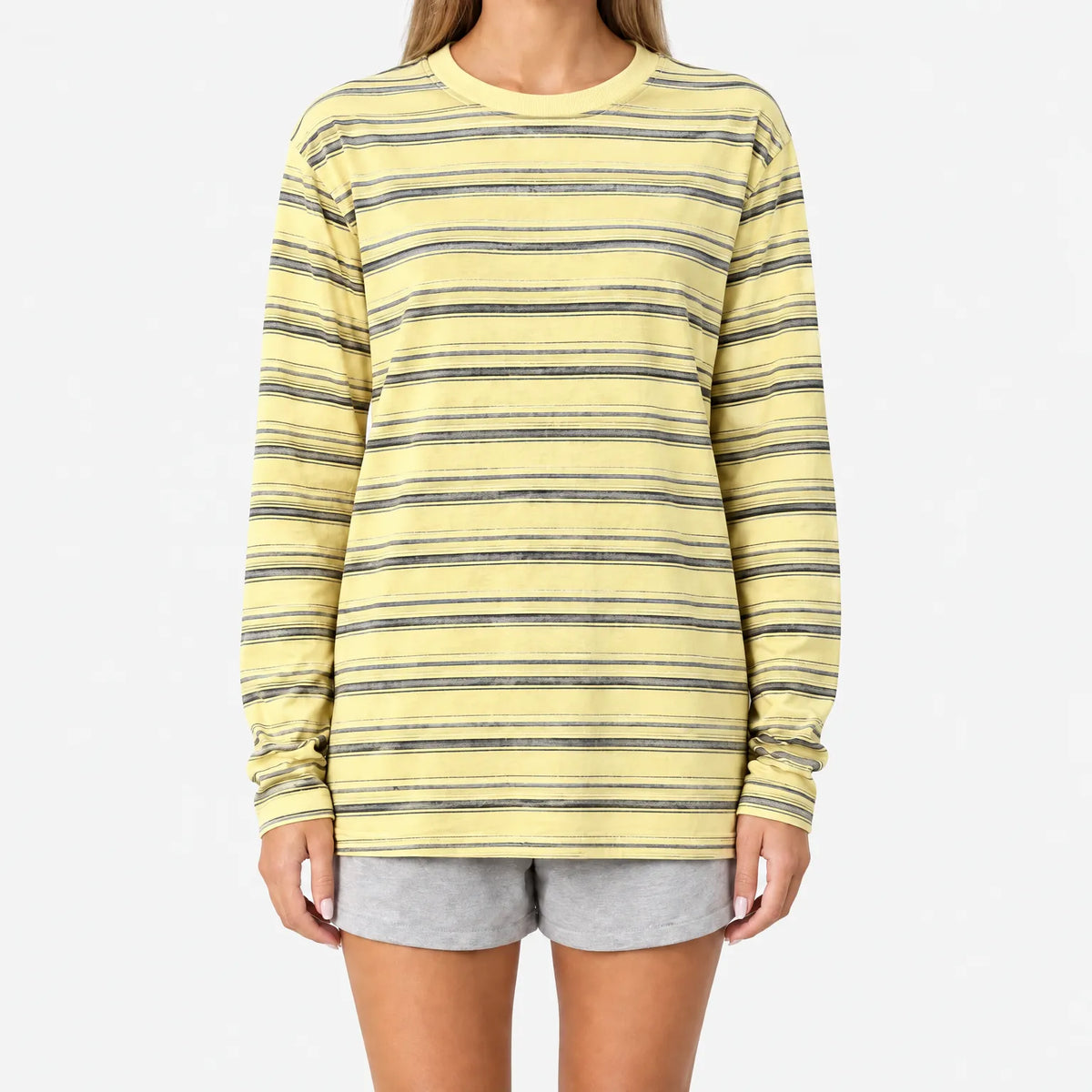 Ostrina - Long Sleeve Striped T-Shirt