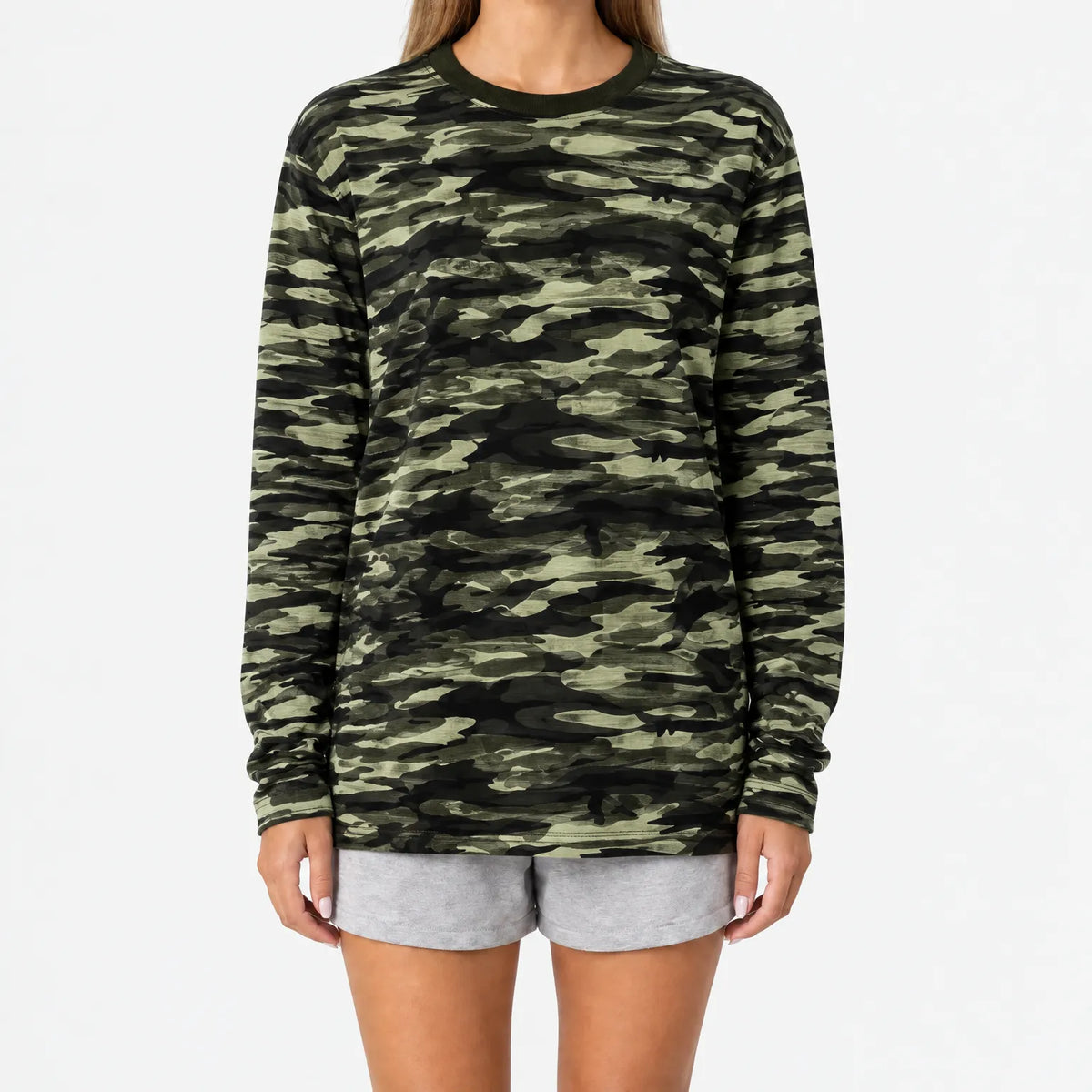 Ostrina - Long Sleeve Striped T-Shirt