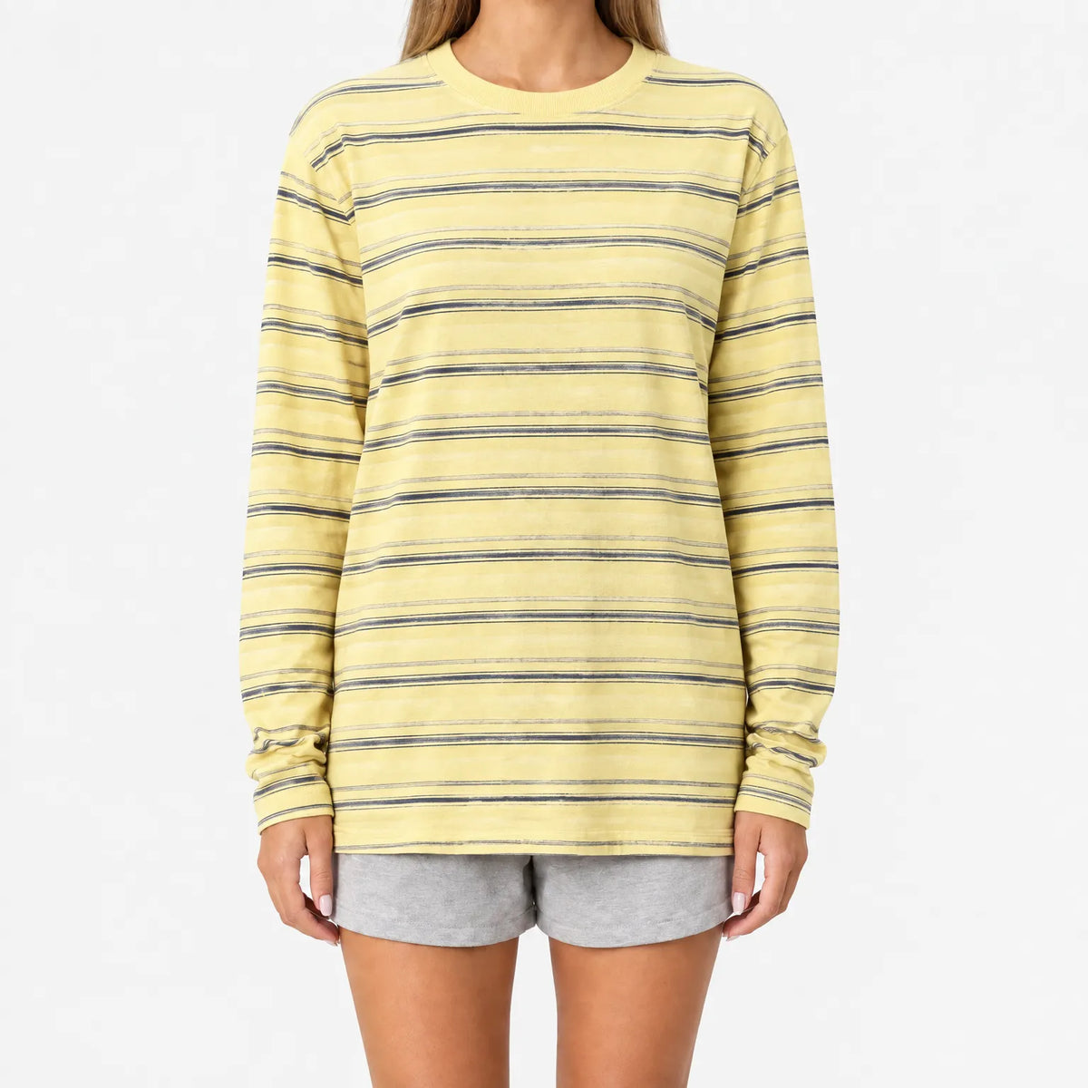 Ostrina - Long Sleeve Striped T-Shirt