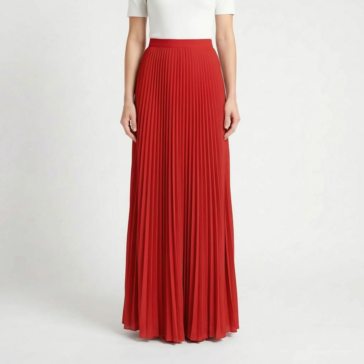 Plissora - Flowing Pleated Maxi Skirt