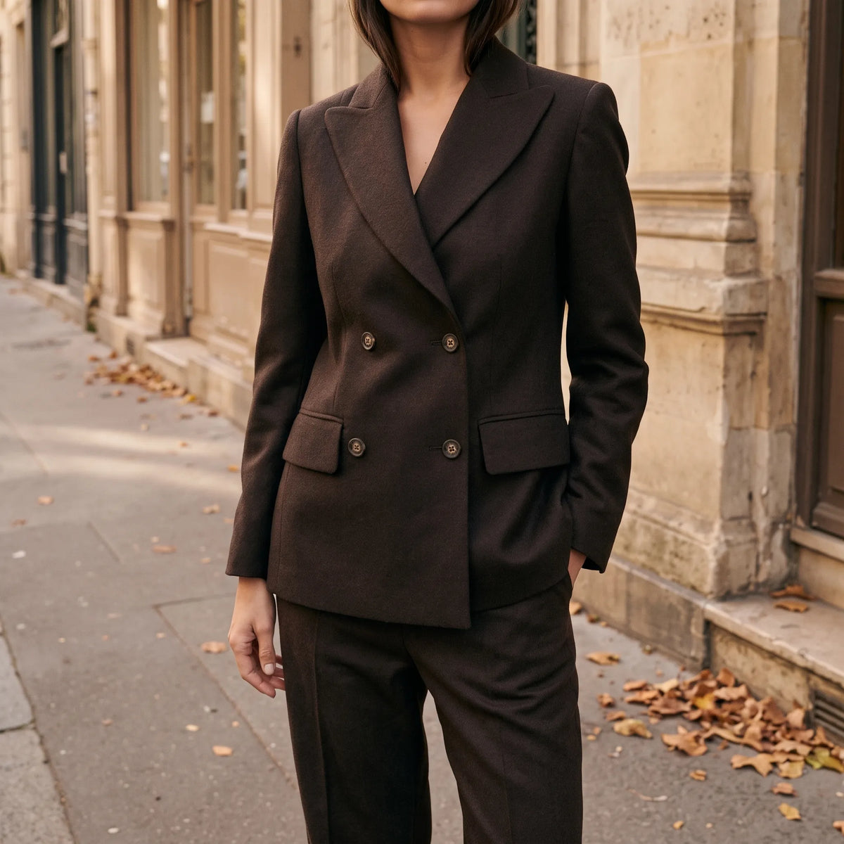 Rostyn - Double-Breasted Tailored Women's Blazer