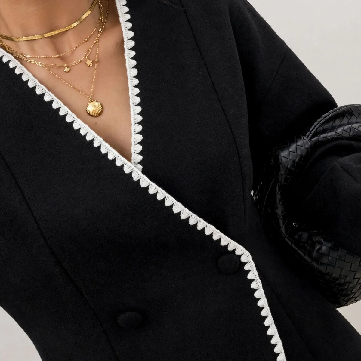 Tassio - Tailored Short Double Breasted Jacket