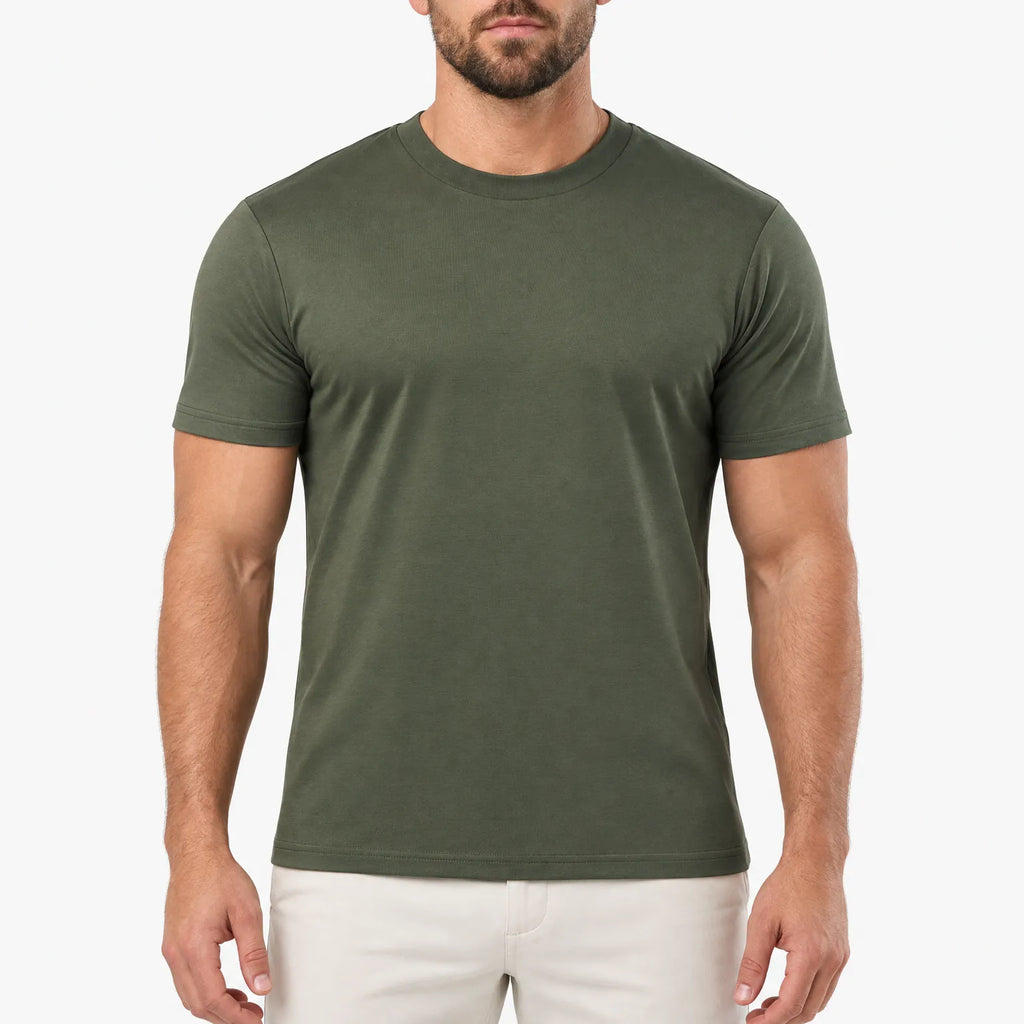 Taviron - Short Sleeve Crew Neck Tee