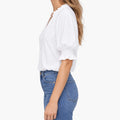Tildon - Relaxed Fit Ruffled Collar Blouse