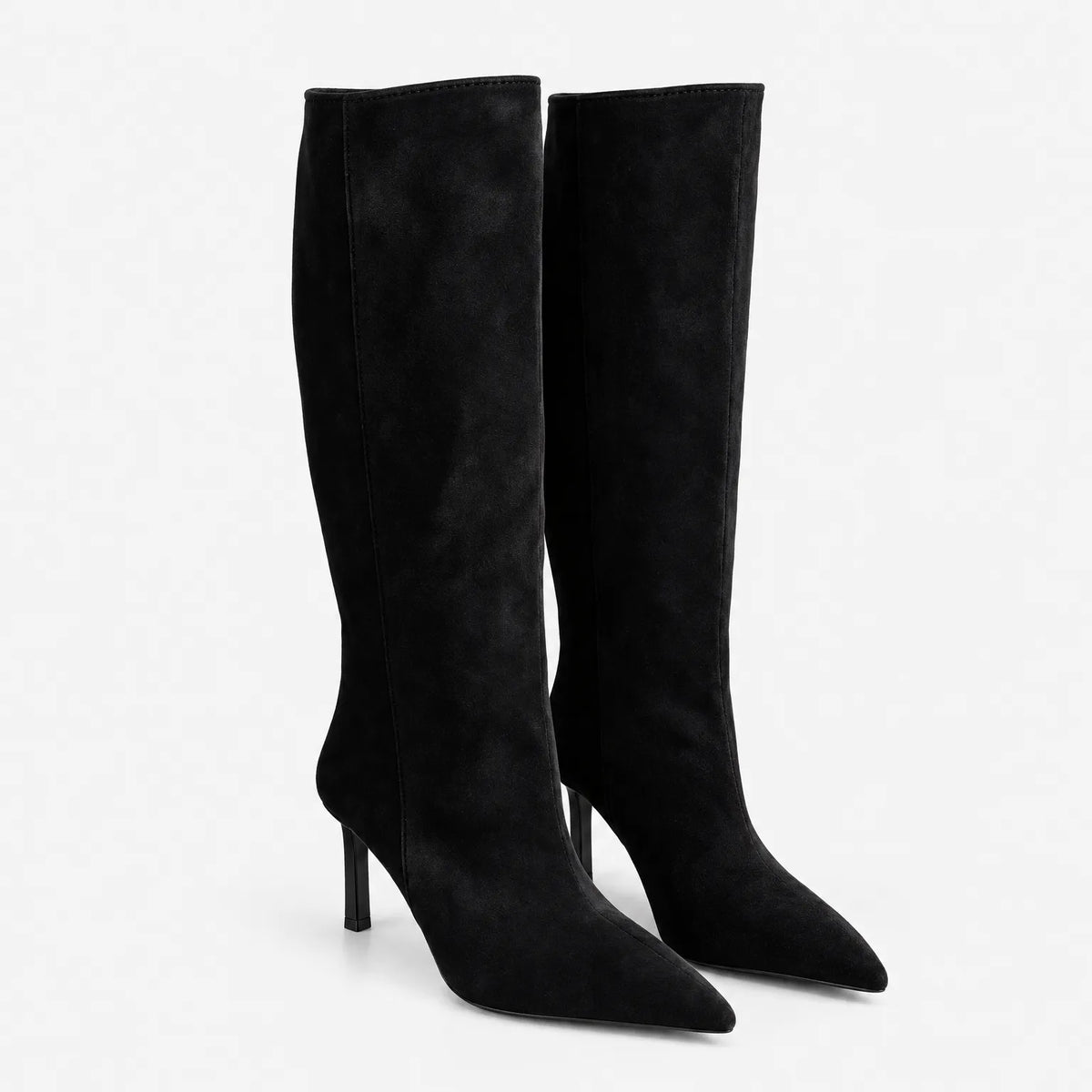 Velante - Pointed Toe Stiletto Sock Boots