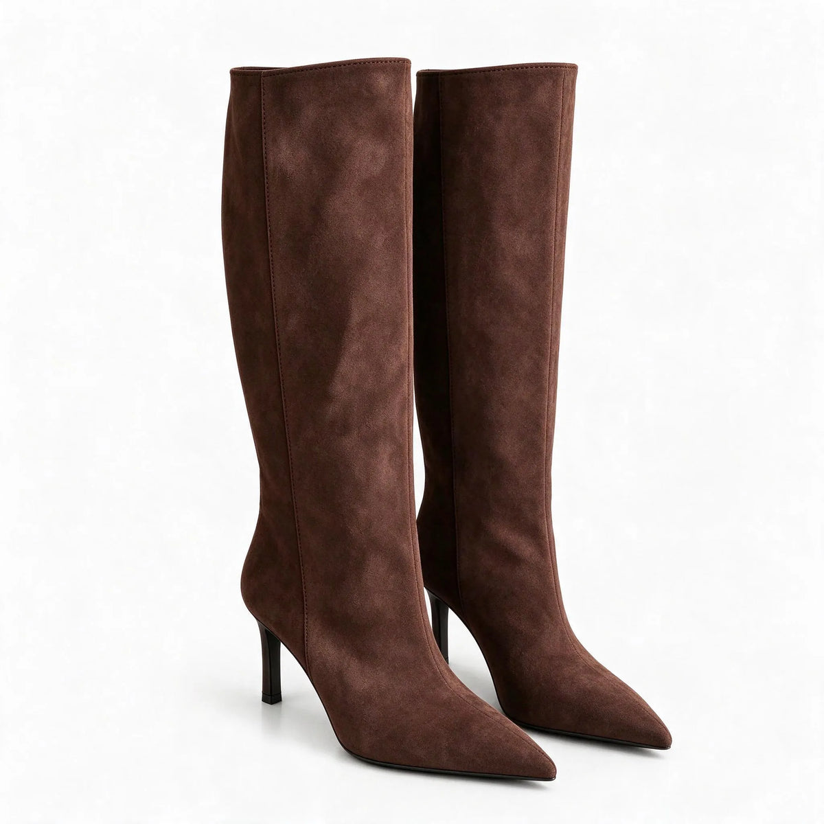 Velante - Pointed Toe Stiletto Sock Boots