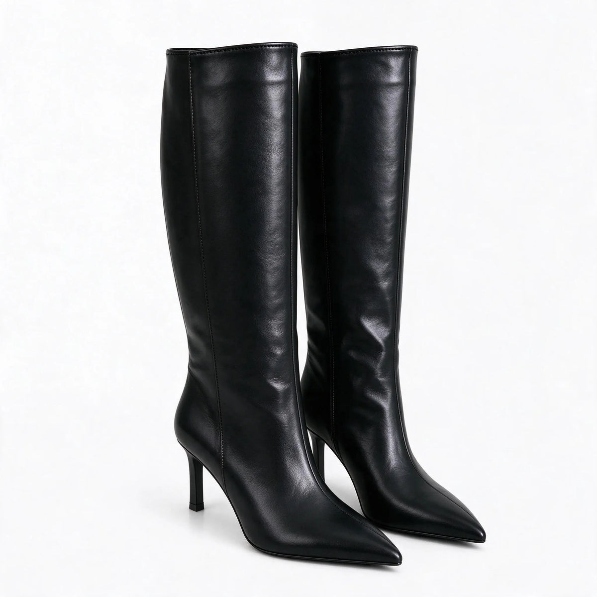 Velante - Pointed Toe Stiletto Sock Boots