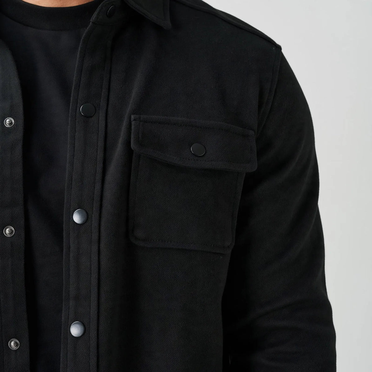 Velmoor - Men Straight Cut Utility Overshirt