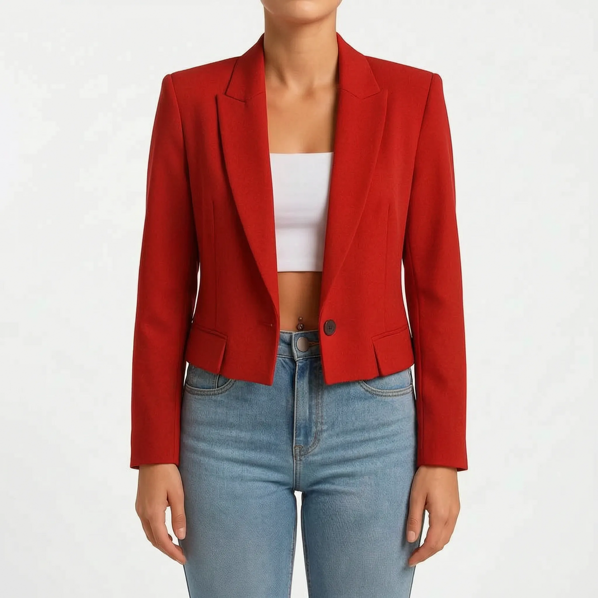 Vibris - Structured Single-Button Tailored Blazer