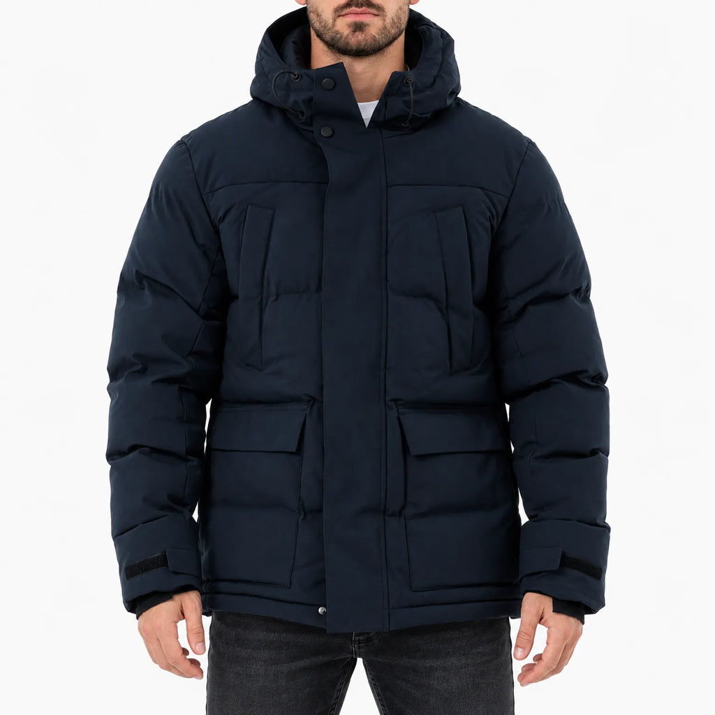 Zymark - Slim Fit Hooded Parka Jacket